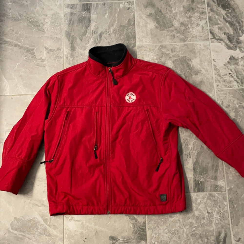 VINTAGE KIDS RED SOX JACKET